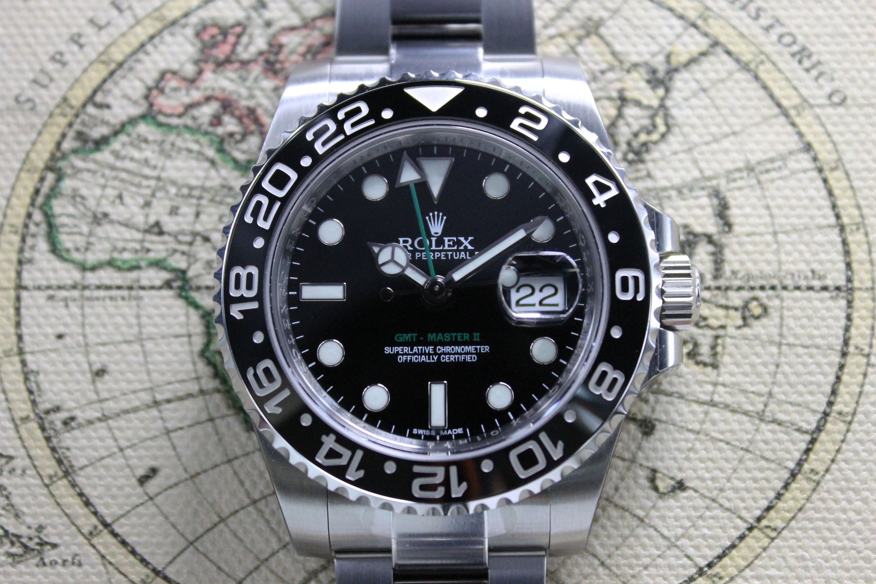 Rolex GMT Master II Seaking Helicopter Ref. 116710 Year 2014