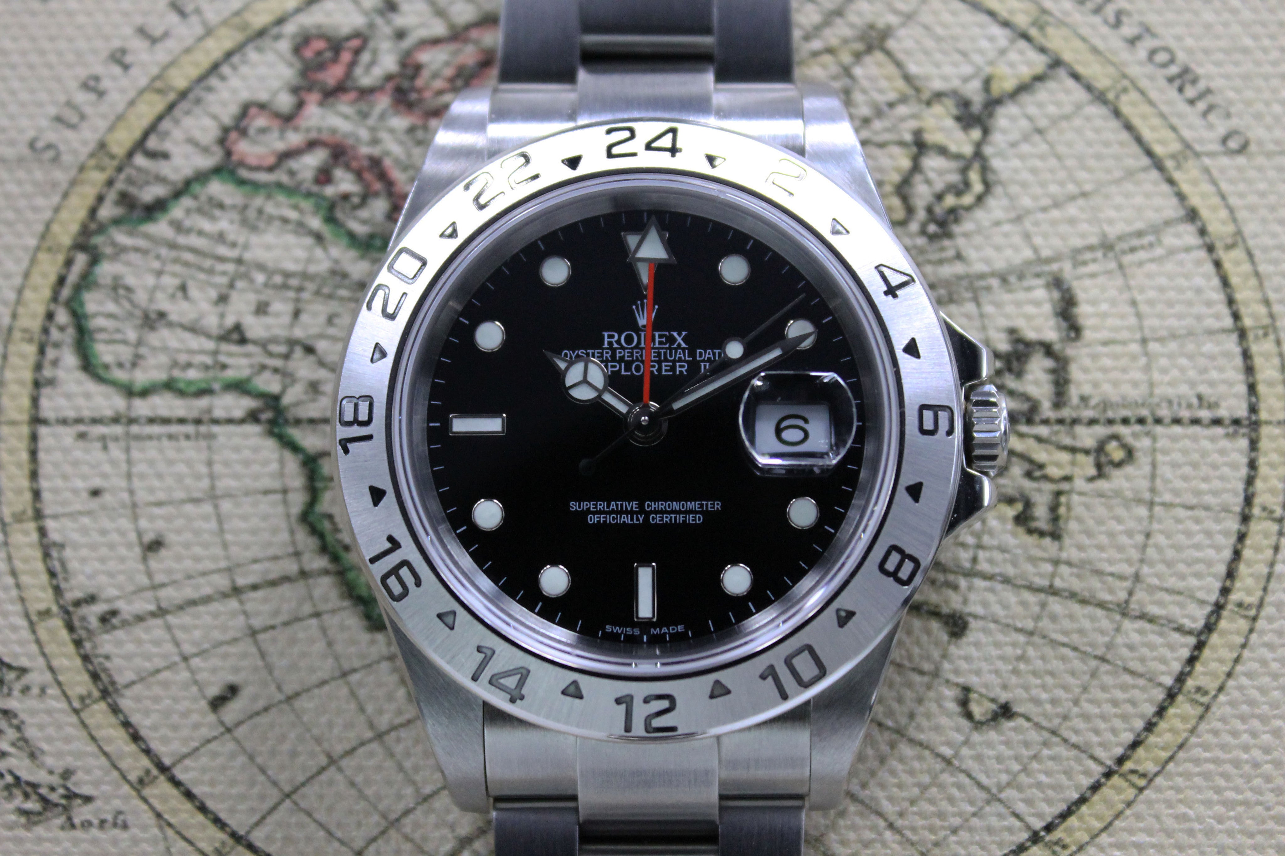 2007 - Rolex Explorer II SRR (Full Set) -Price on request- - Momentum Dubai