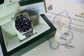 2011 - Rolex Submariner SRR - Near NOS (Full Set) -Price on request- - Momentum Dubai