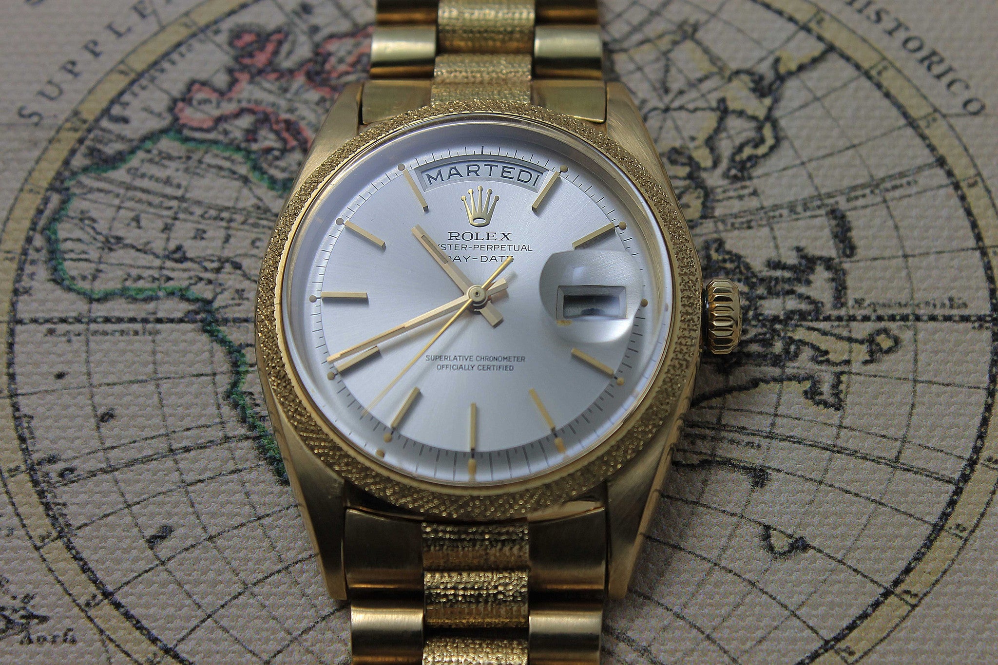 Rolex Day Date (Florentine finish) (3.1.572) - Momentum Dubai