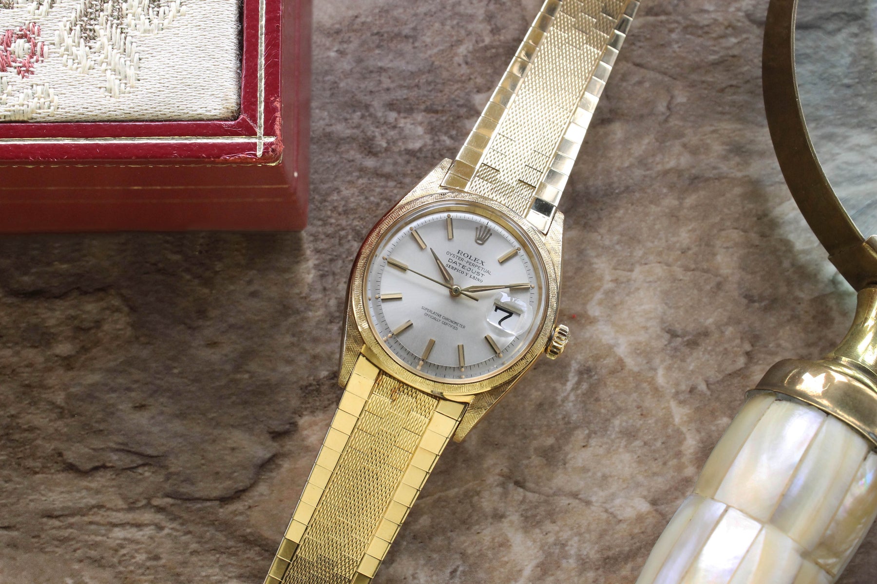 1961 Rolex Datejust Serpico Y Laino Ref. 1602 (with rare original bracelet)