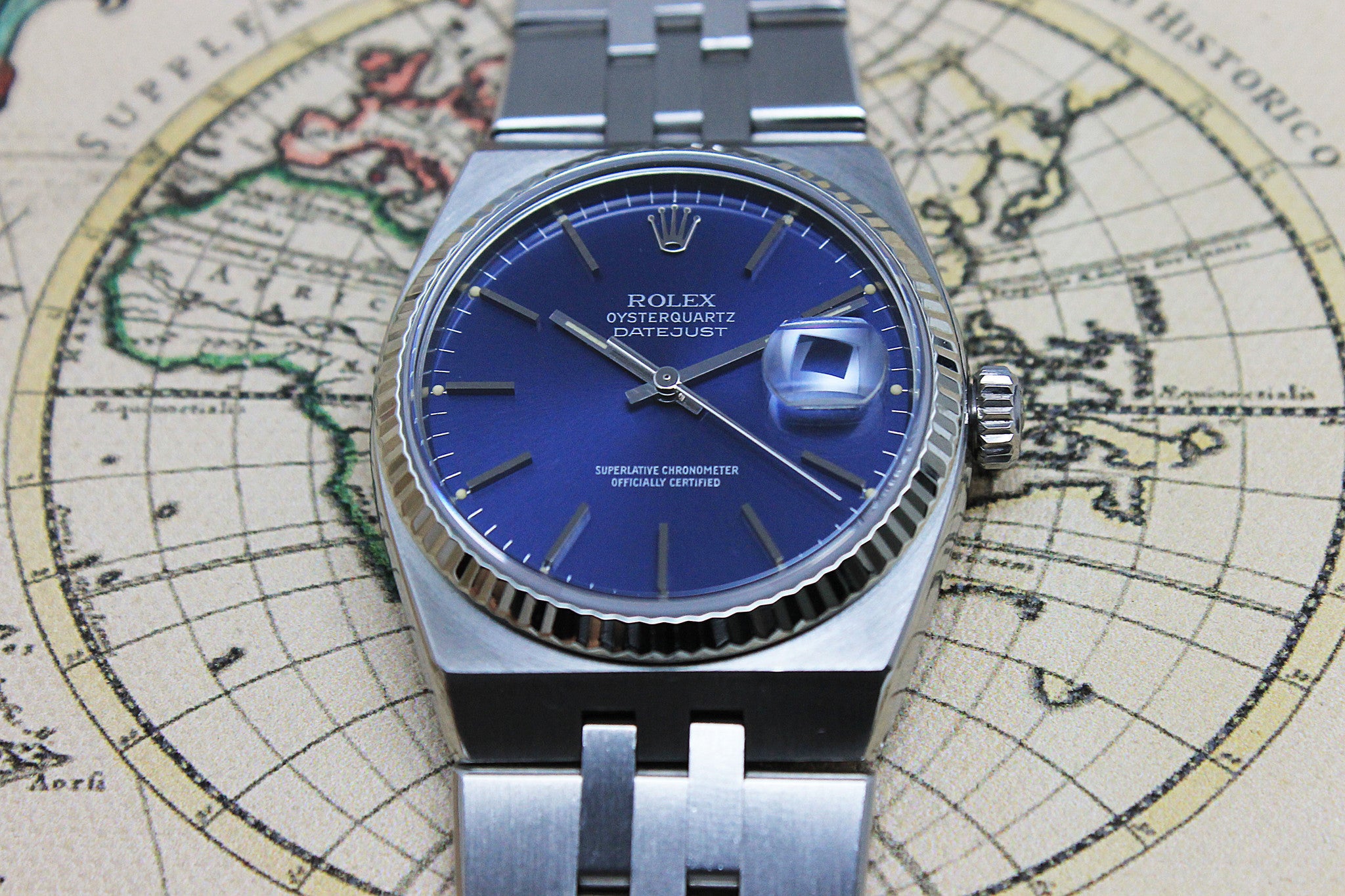 Rolex Oysterquartz St/WG (1.1.383) - Momentum Dubai