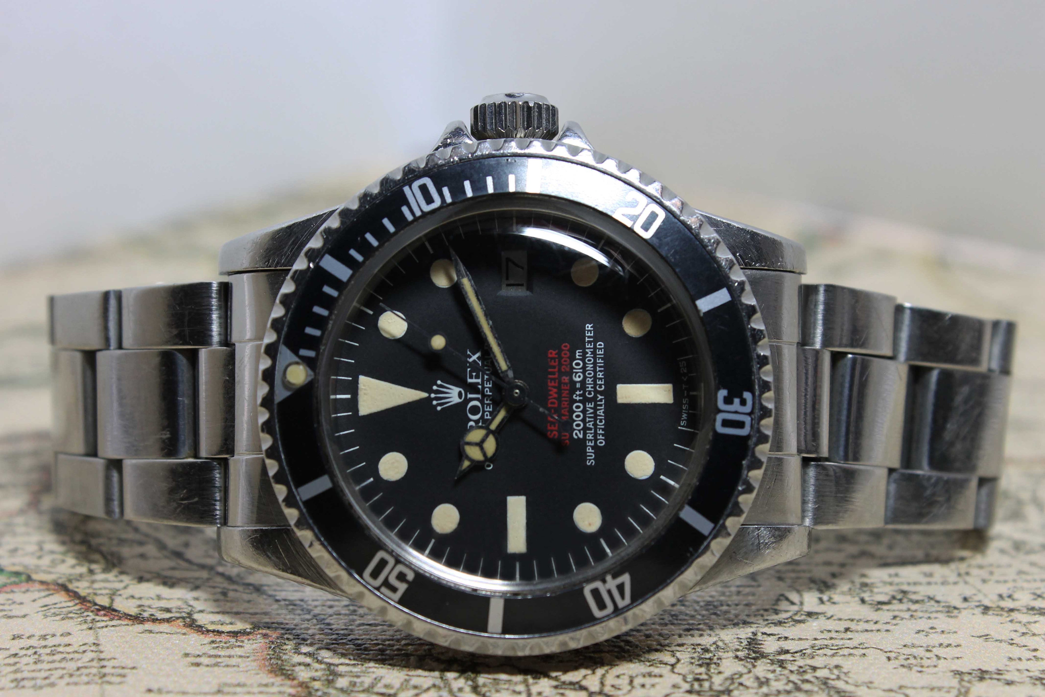 Rolex Double Red Sea Dweller Ref. 1665 Year 1977 (Full Set)