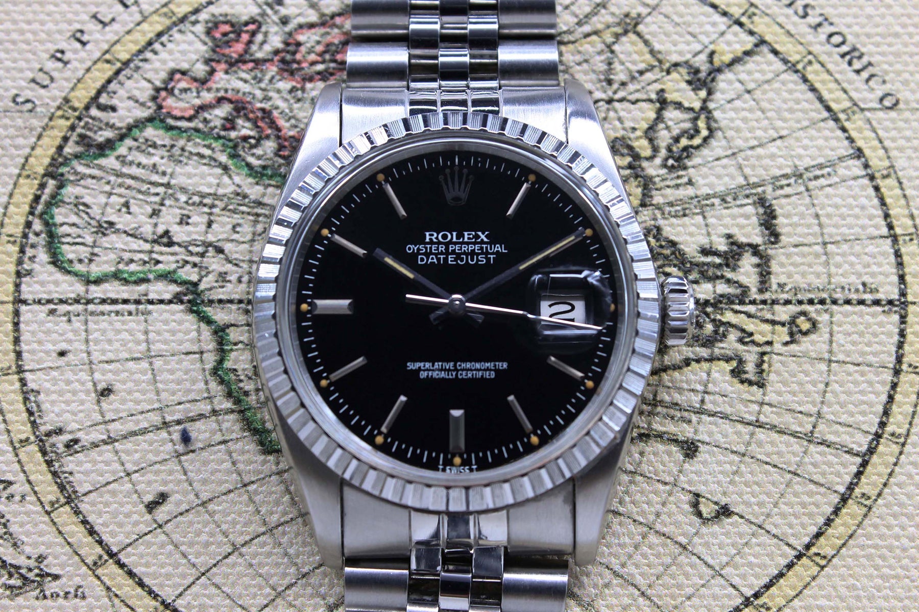Rolex Datejust Stella Dial Ref. 16030 Year 1981