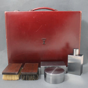 Vintage Hermes Vanity set Briefcase, ca 1950s