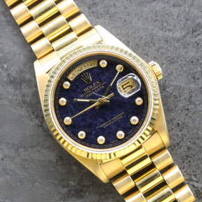 1980 Rolex Day Date Aventurine Pinball Dial Ref. 18038