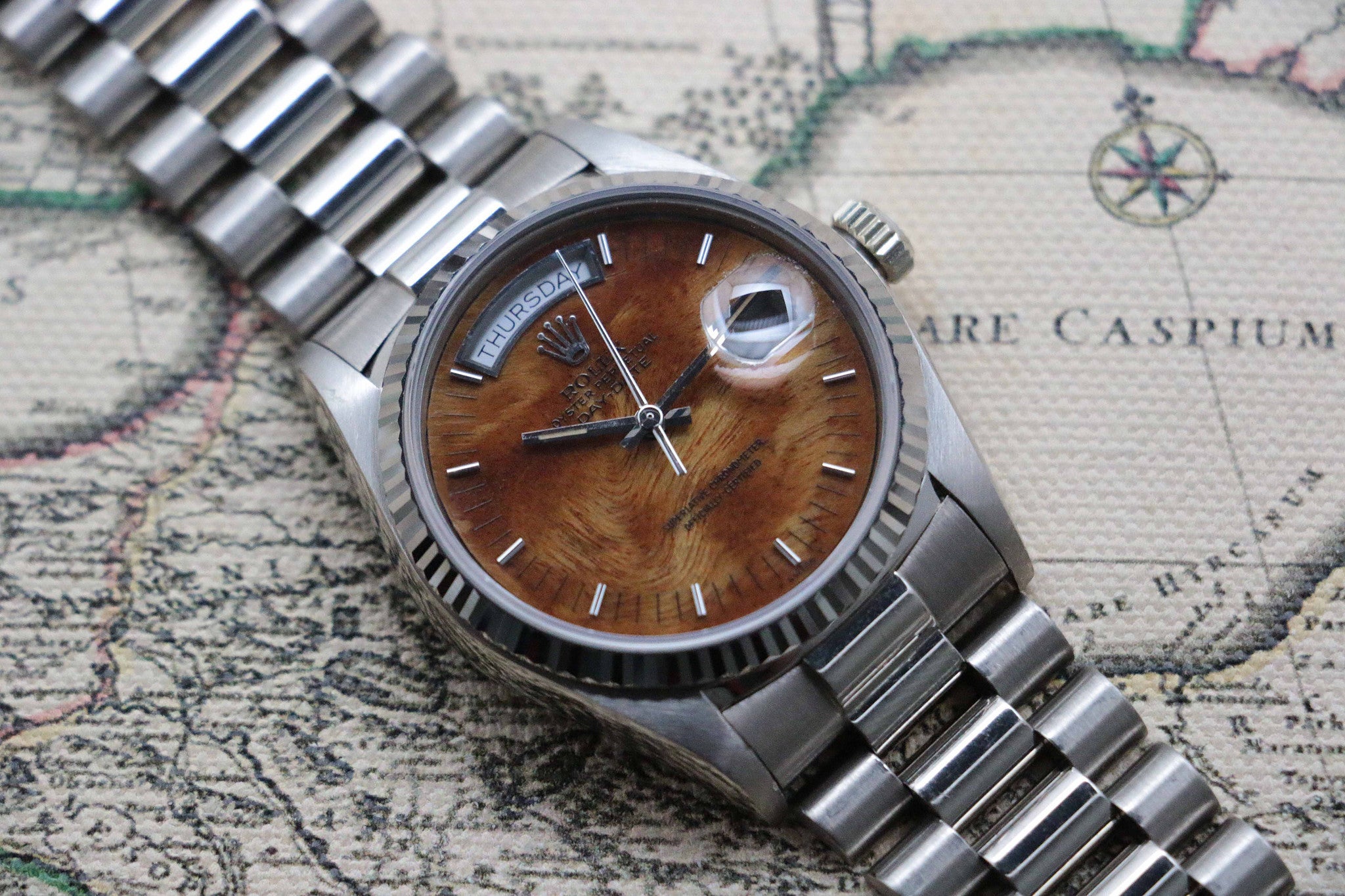 Rolex Day Date WG Wood (3.1.651) - Momentum Dubai