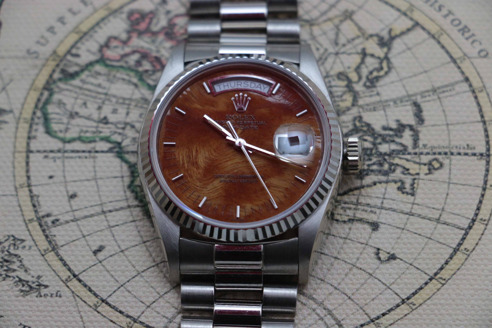 Rolex Day Date WG Wood (3.1.651) - Momentum Dubai