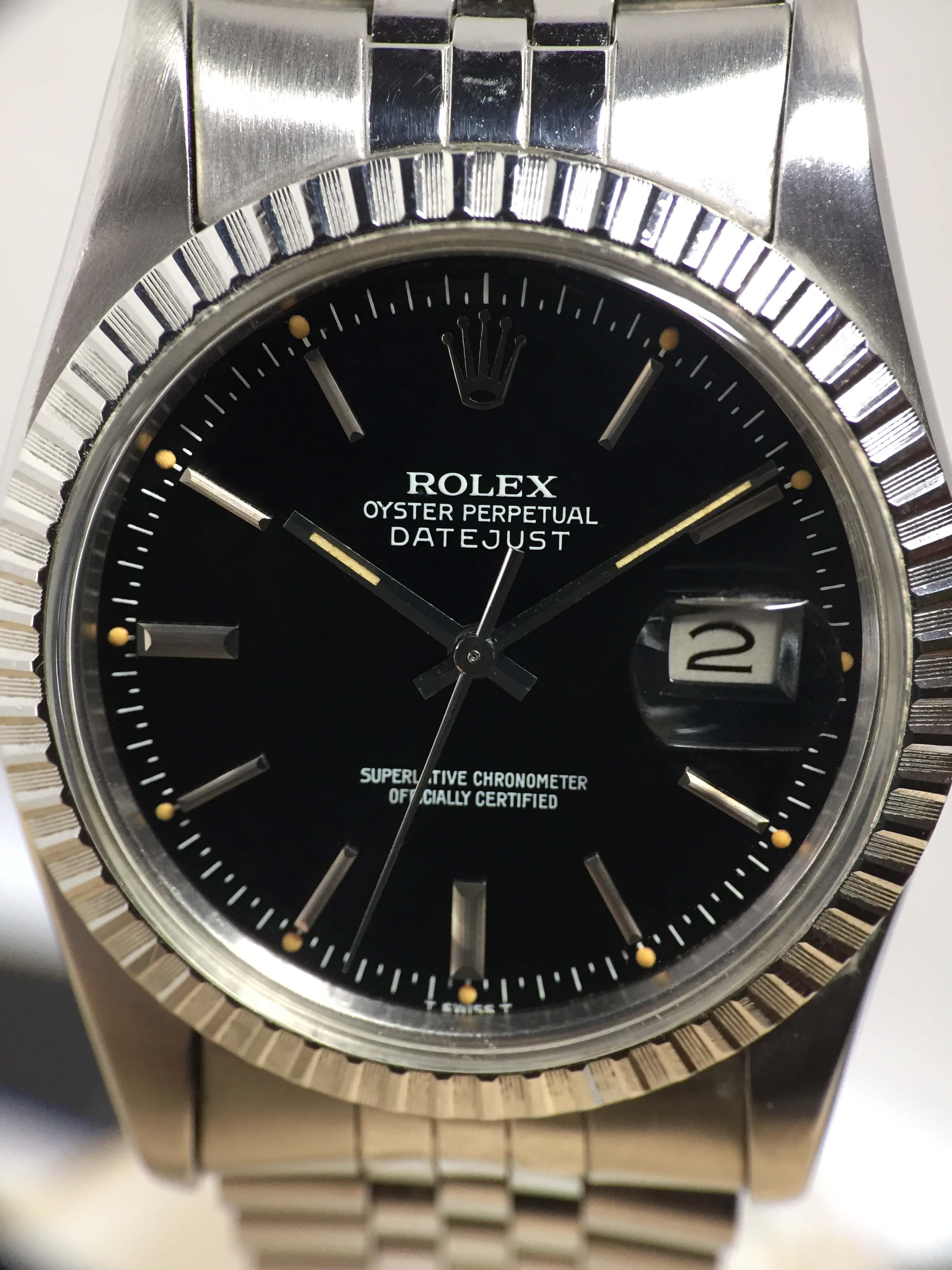 Rolex Datejust Stella Dial Ref. 16030 Year 1981