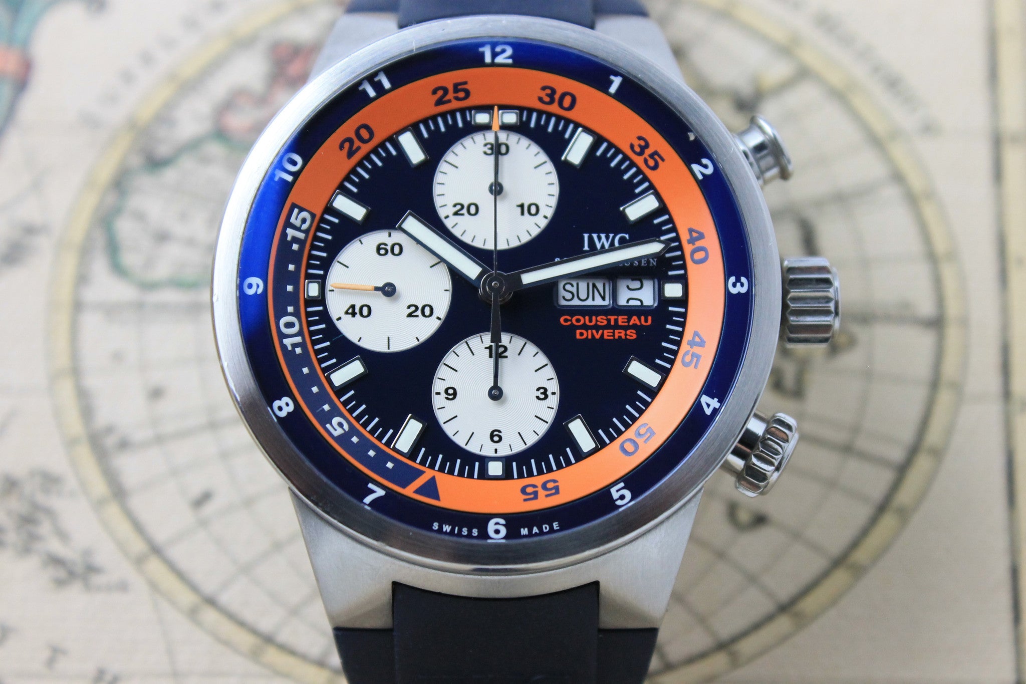 IWC Jacques Cousteau Diver (full set) (3.1.670) - Momentum Dubai