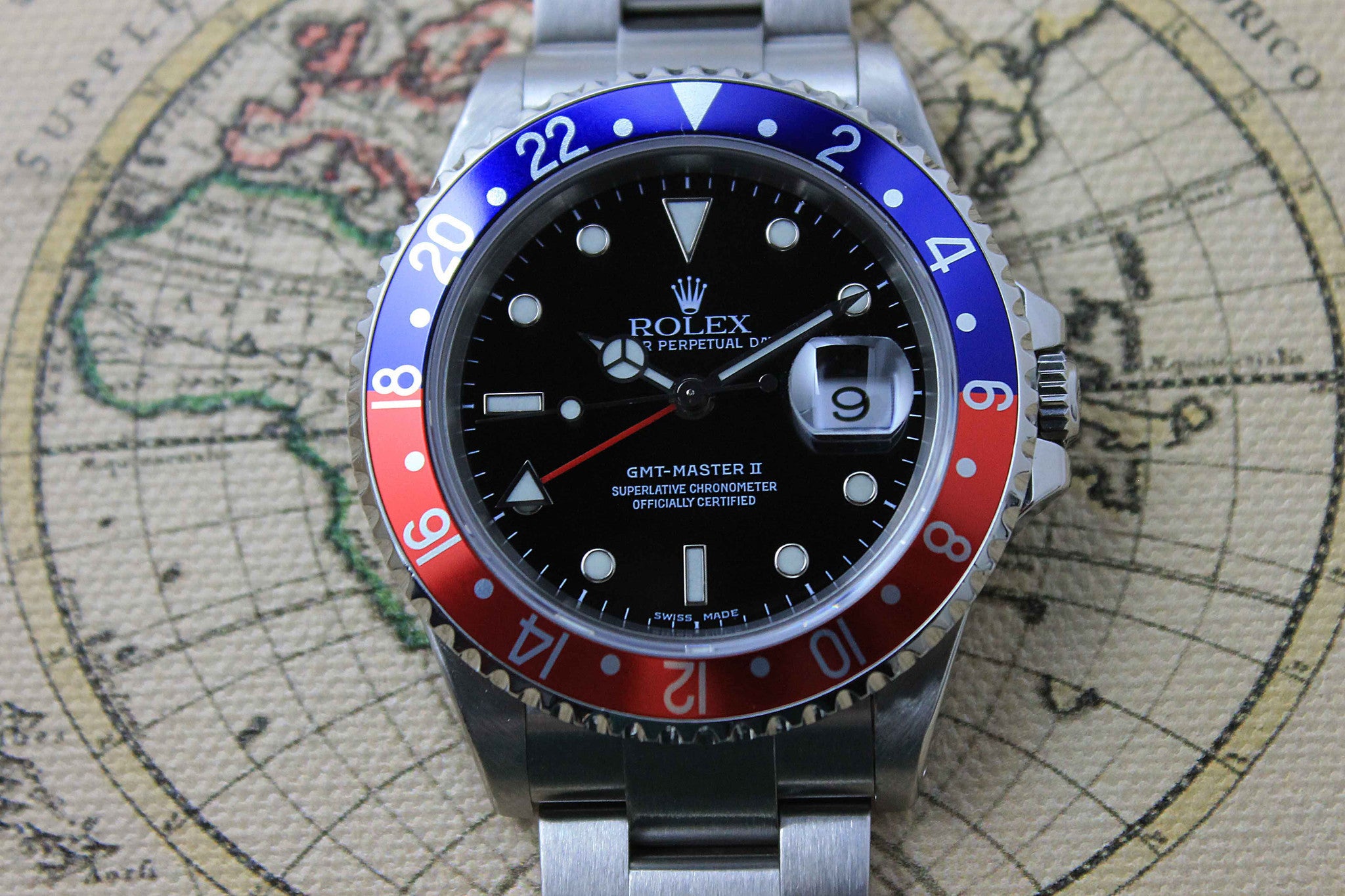 Rolex GMT Master II Pepsi (full set) (3.1.679) - Momentum Dubai