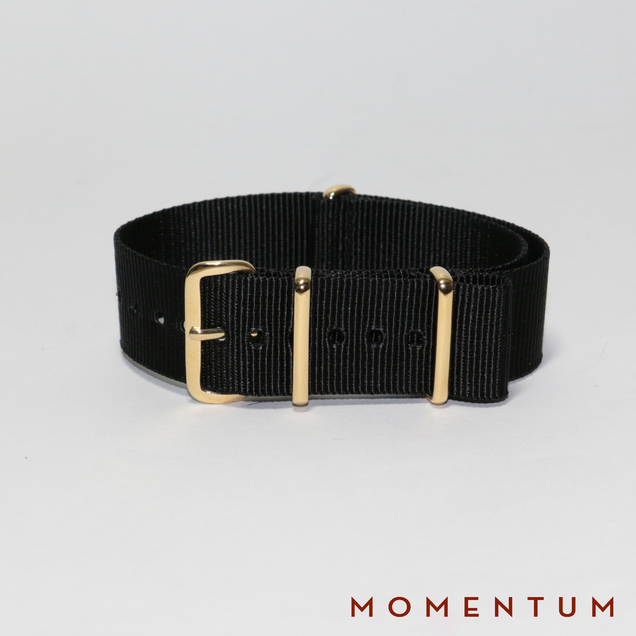 Nato Strap Black - Momentum Dubai