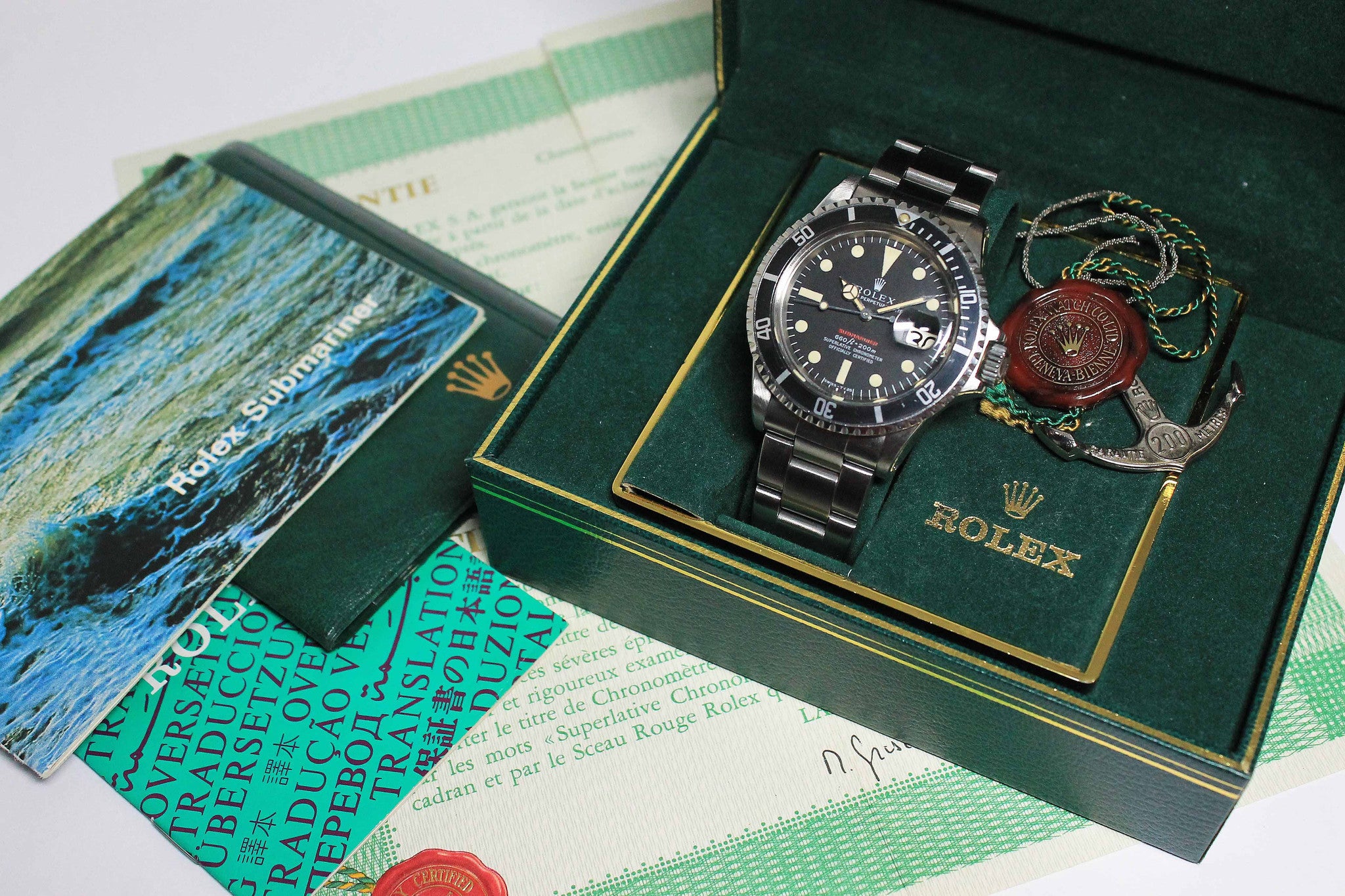 Rolex Red Submariner (full set) (3.1.701) - Momentum Dubai