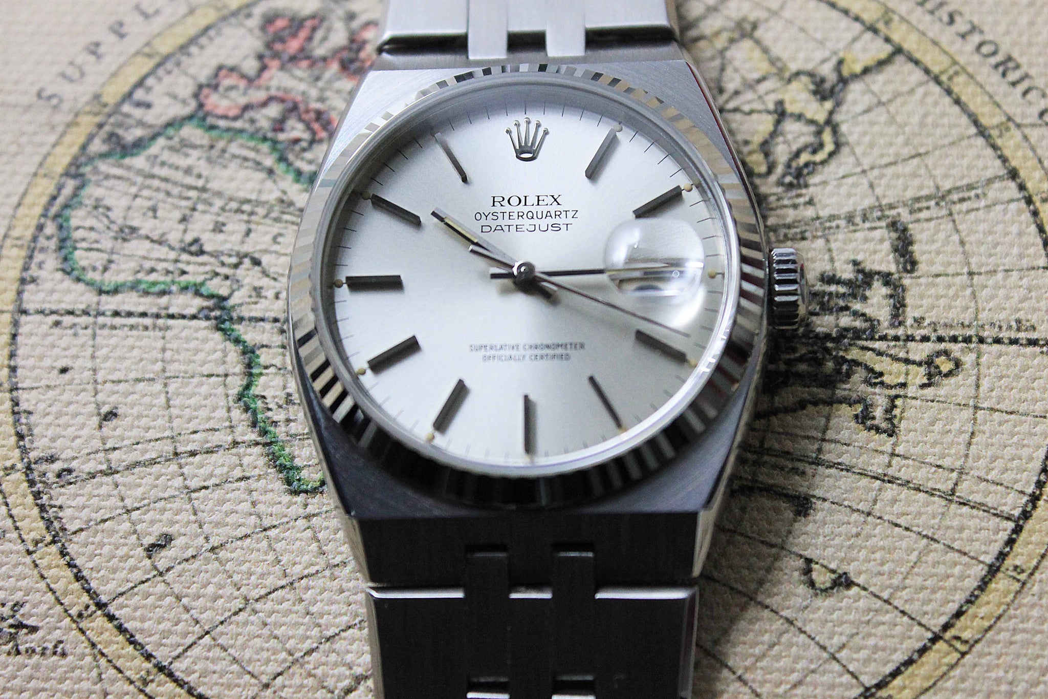 1980 - Rolex Oysterquartz St/WG - Momentum Dubai