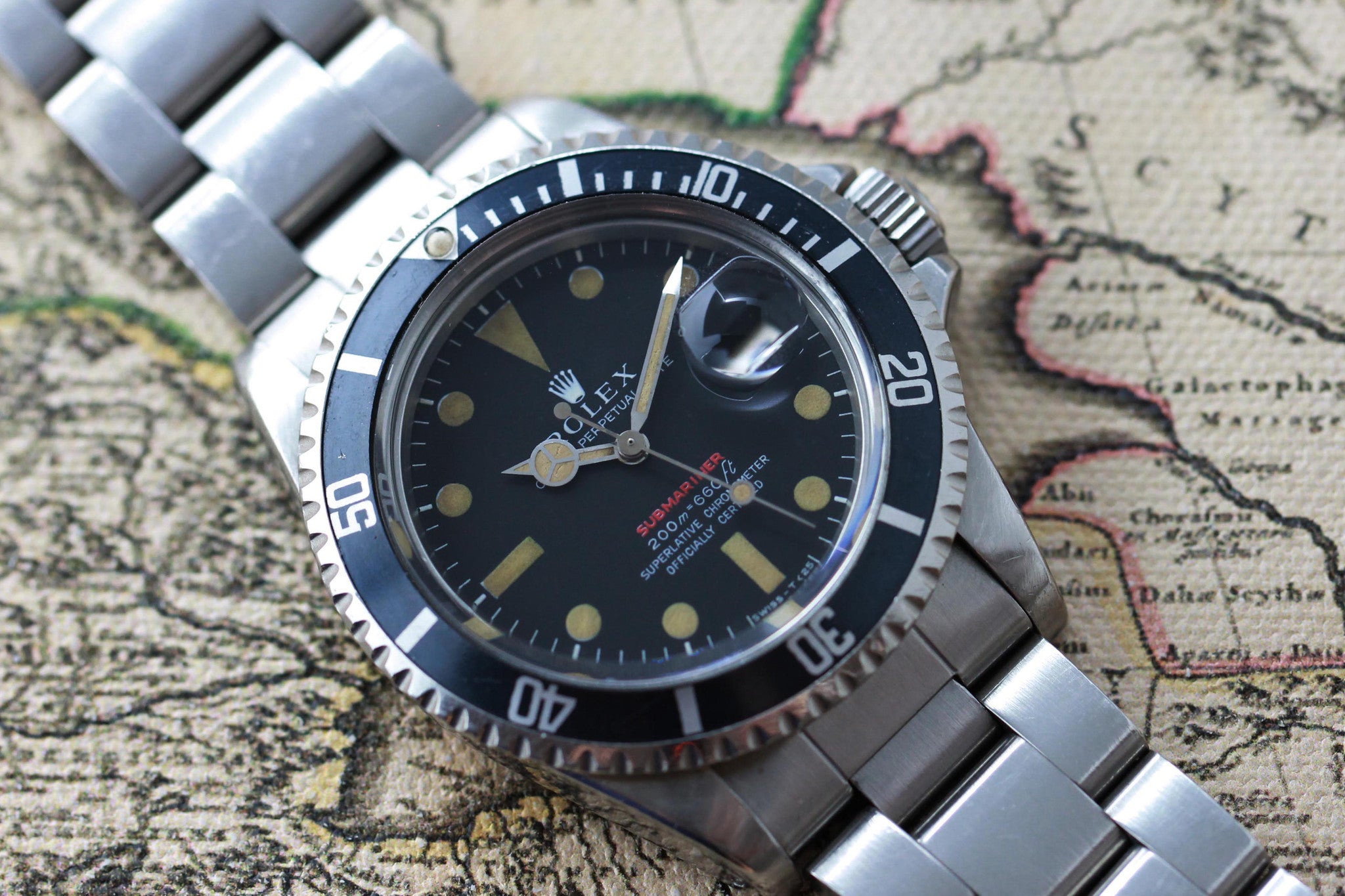 1969 - Rolex Red Submariner Mark II - Momentum Dubai