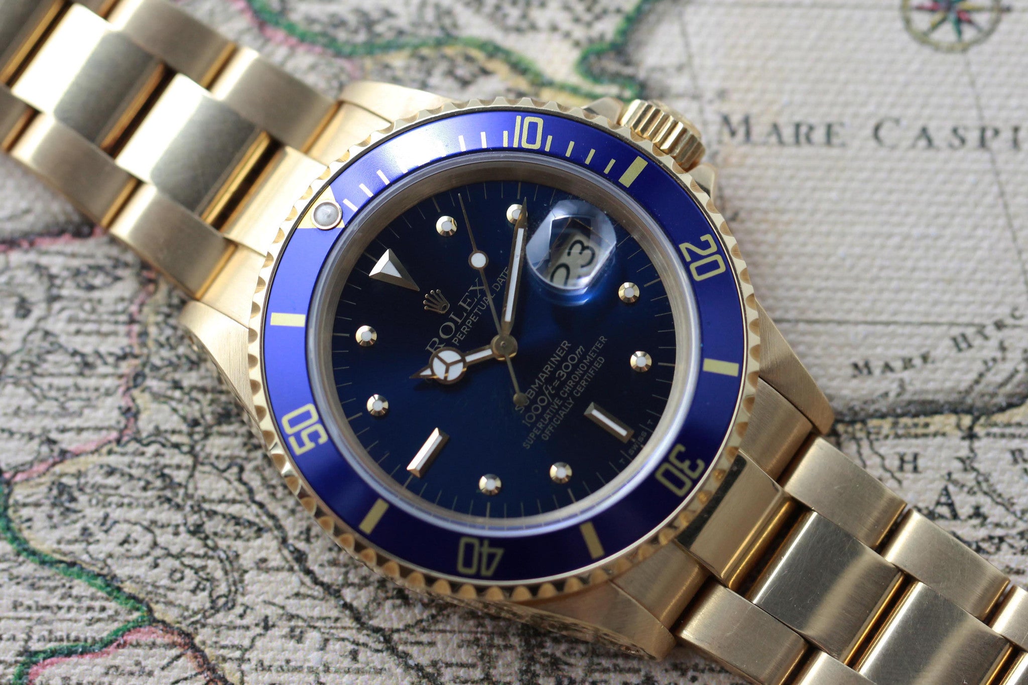 1987 - Rolex Submariner 18K - Momentum Dubai