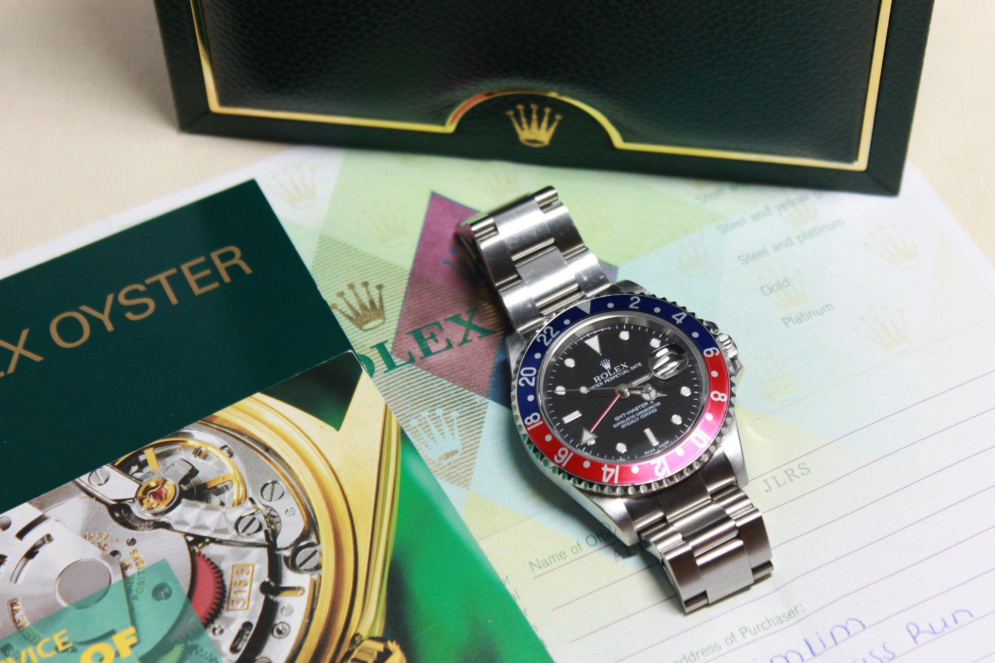 2004 - Rolex GMT Master II (full set) - Momentum Dubai