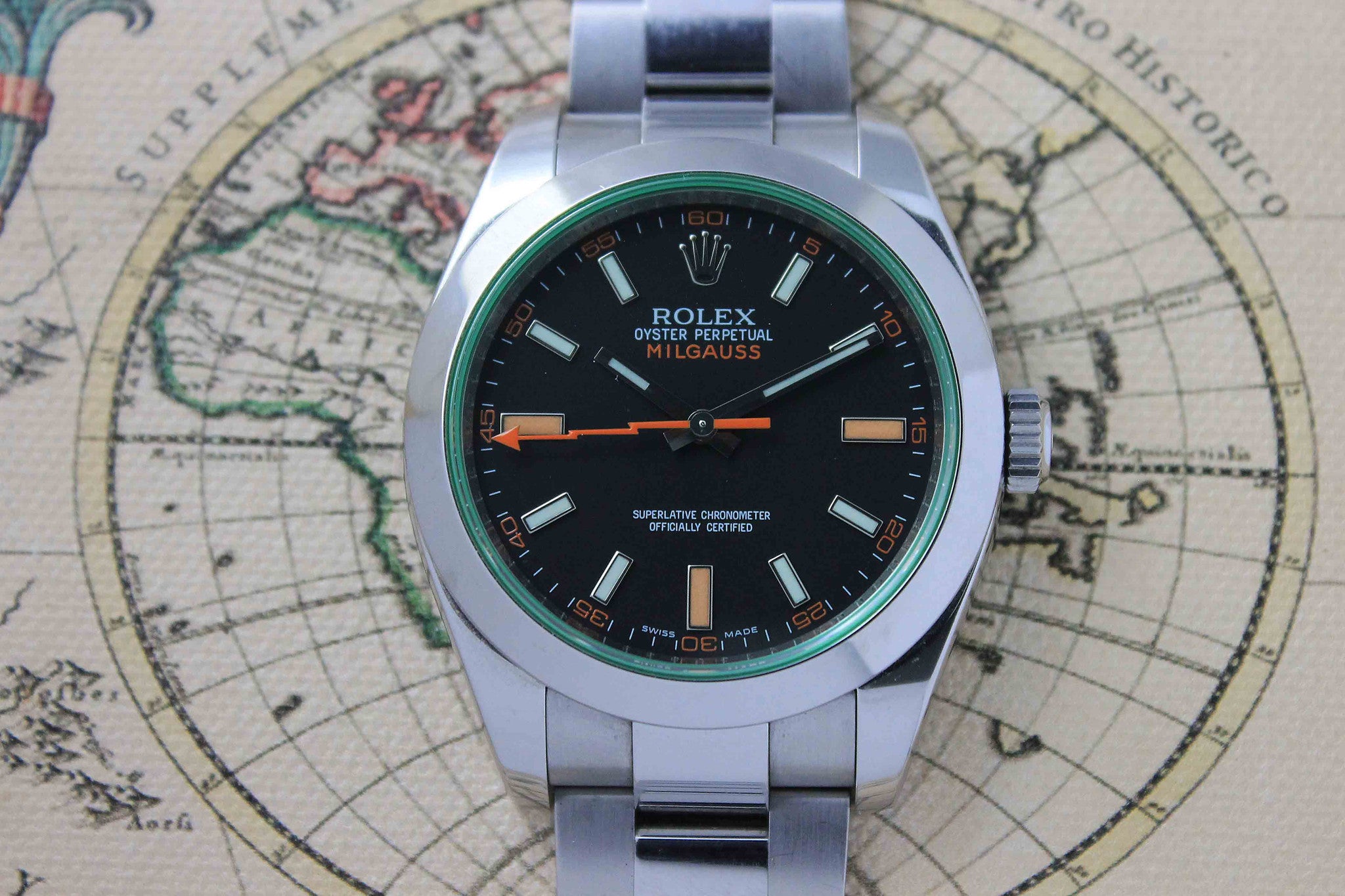 2009 - Rolex Milgauss (full set) - Momentum Dubai