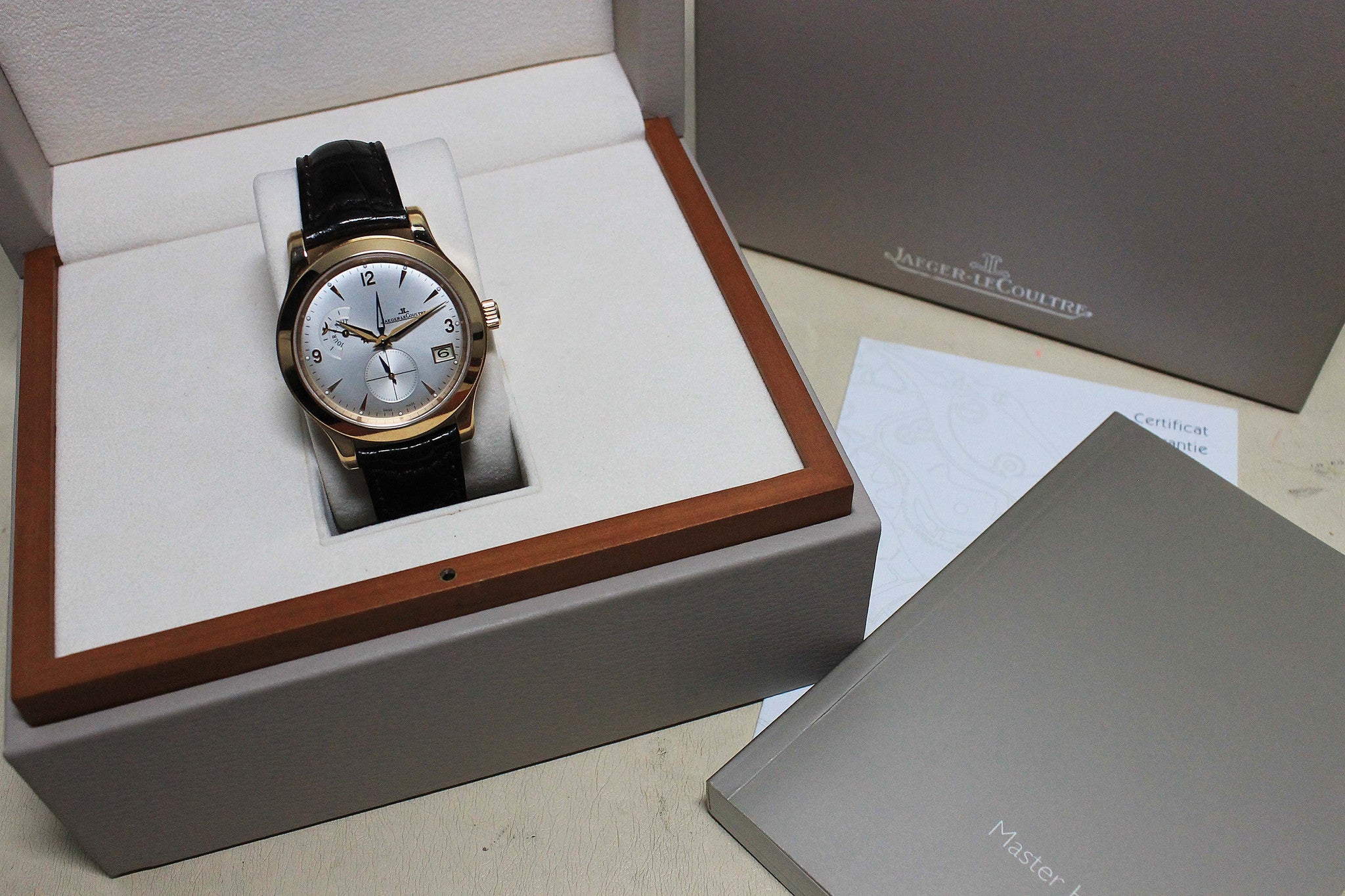 2008 - Jaeger LeCoultre Master Hometime (full set) - Momentum Dubai