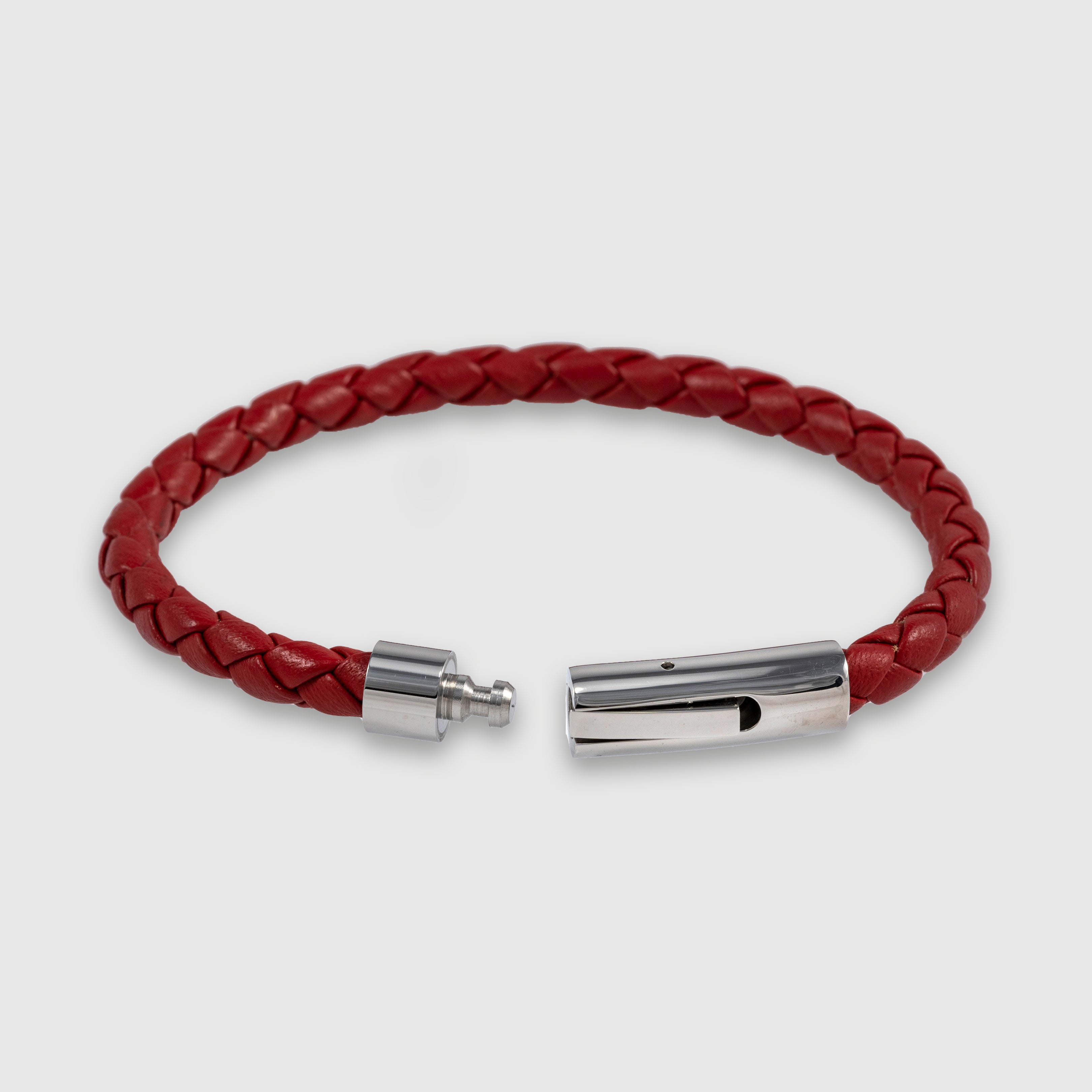 Classic Braided Leather Bracelet for Men