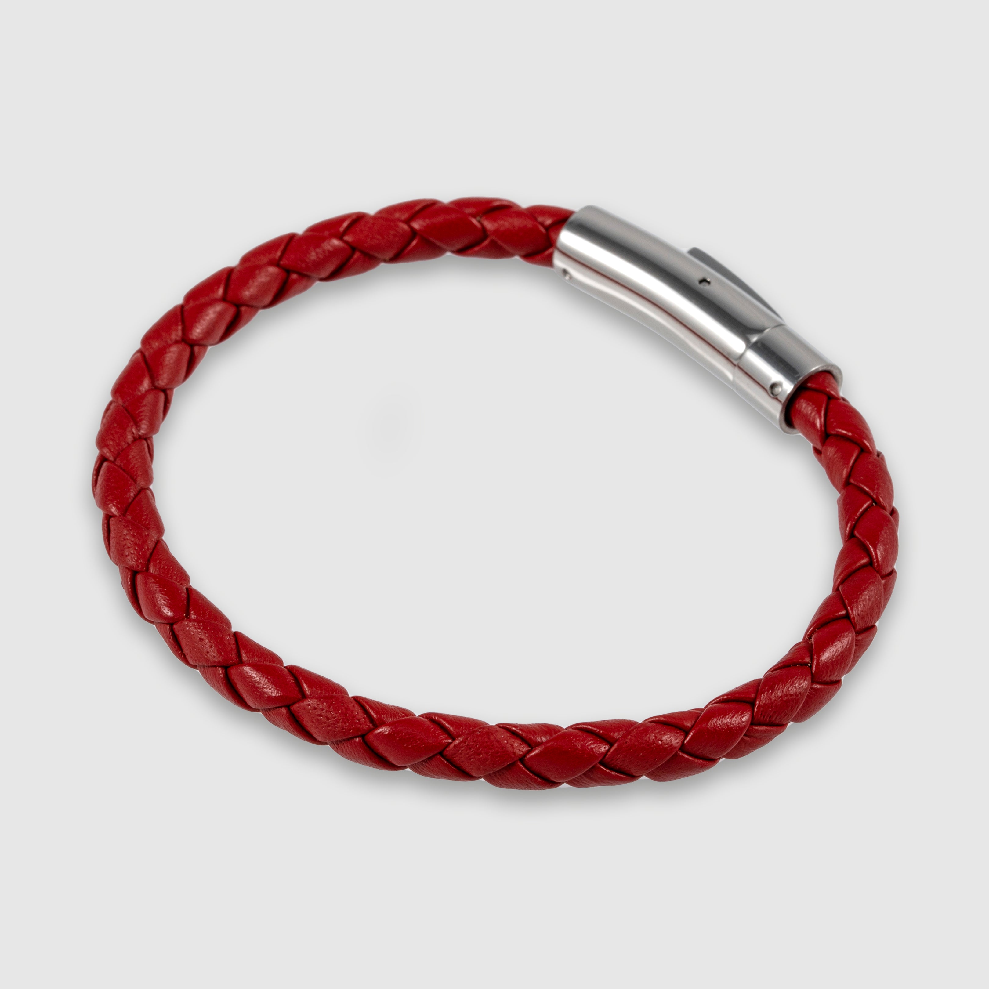 Classic Braided Leather Bracelet for Men