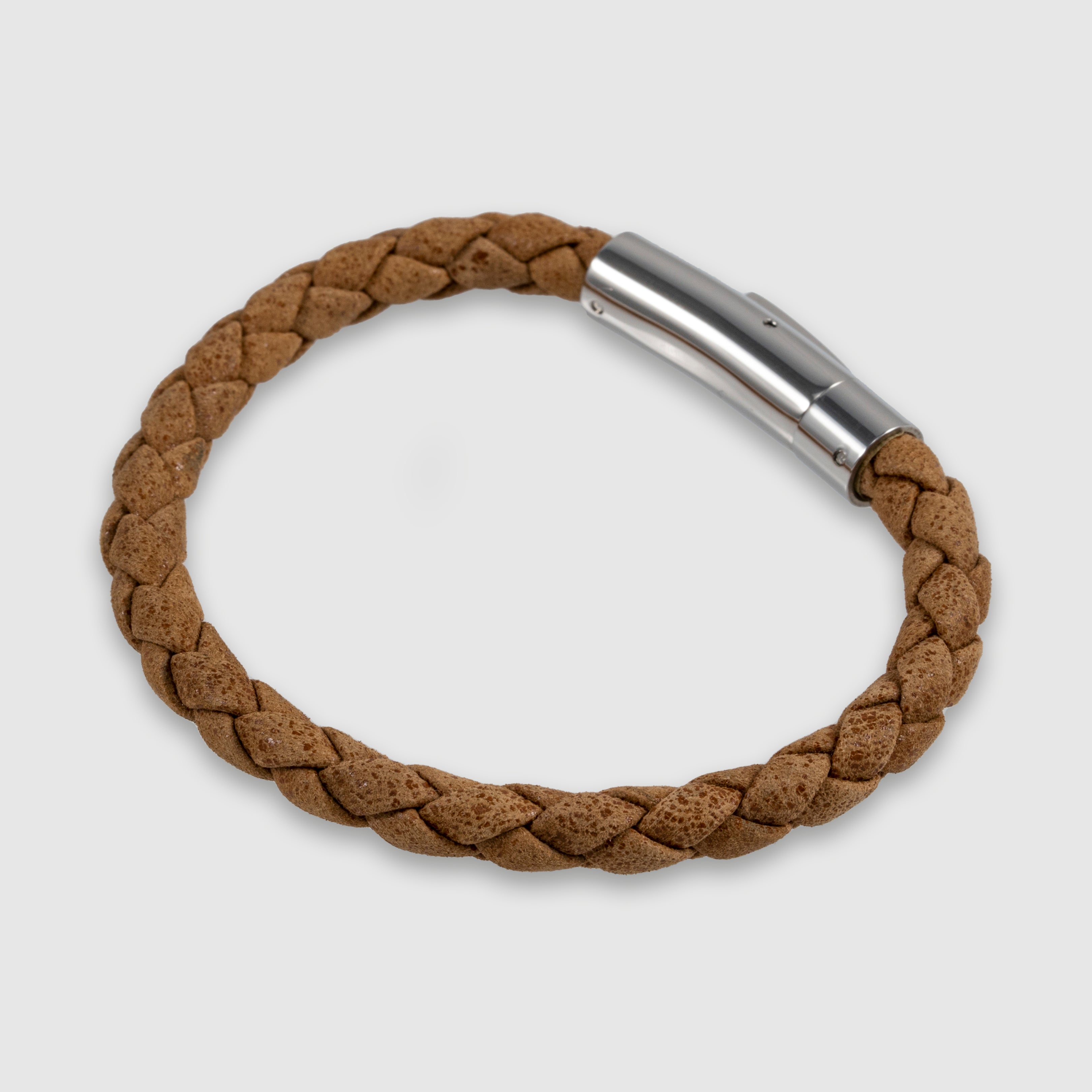 Classic Braided Leather Bracelet for Men