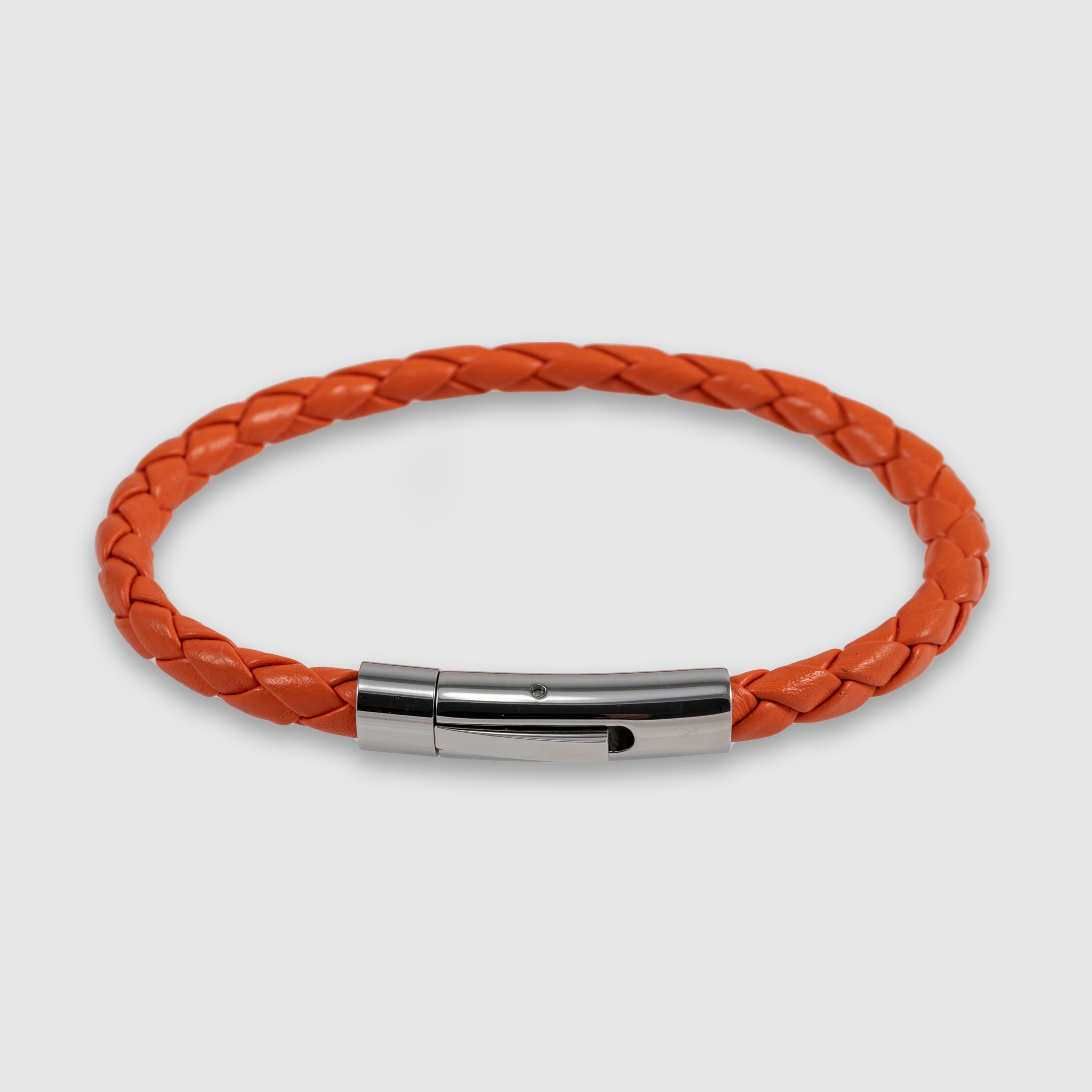 Classic Braided Leather Bracelet for Men