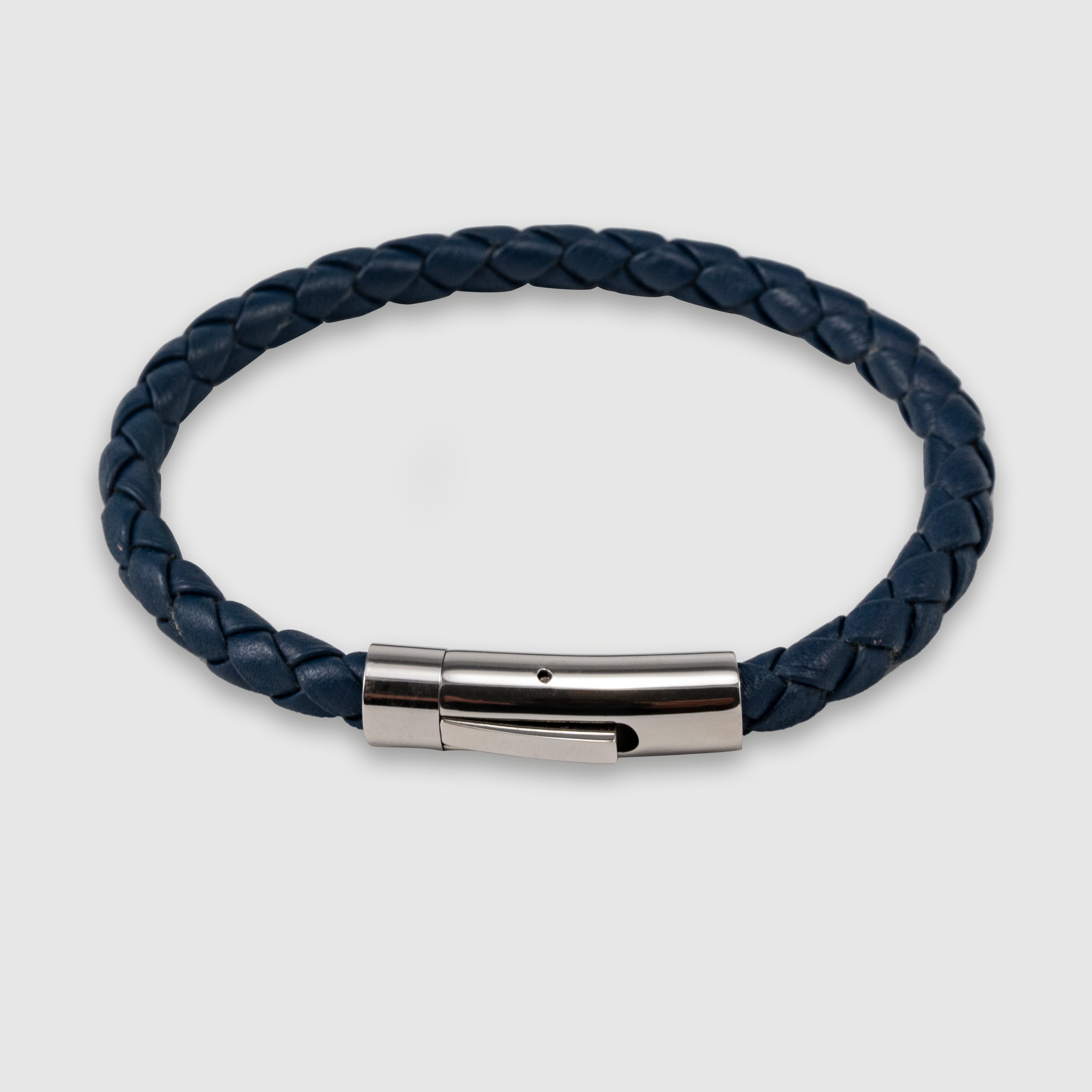 Classic Braided Leather Bracelet for Men