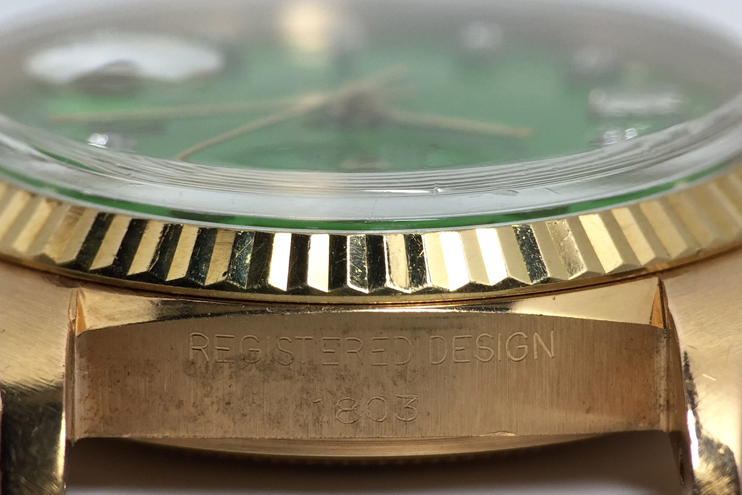 1973 Rolex Day Date Stella Green Diamond Dial Ref. 1803