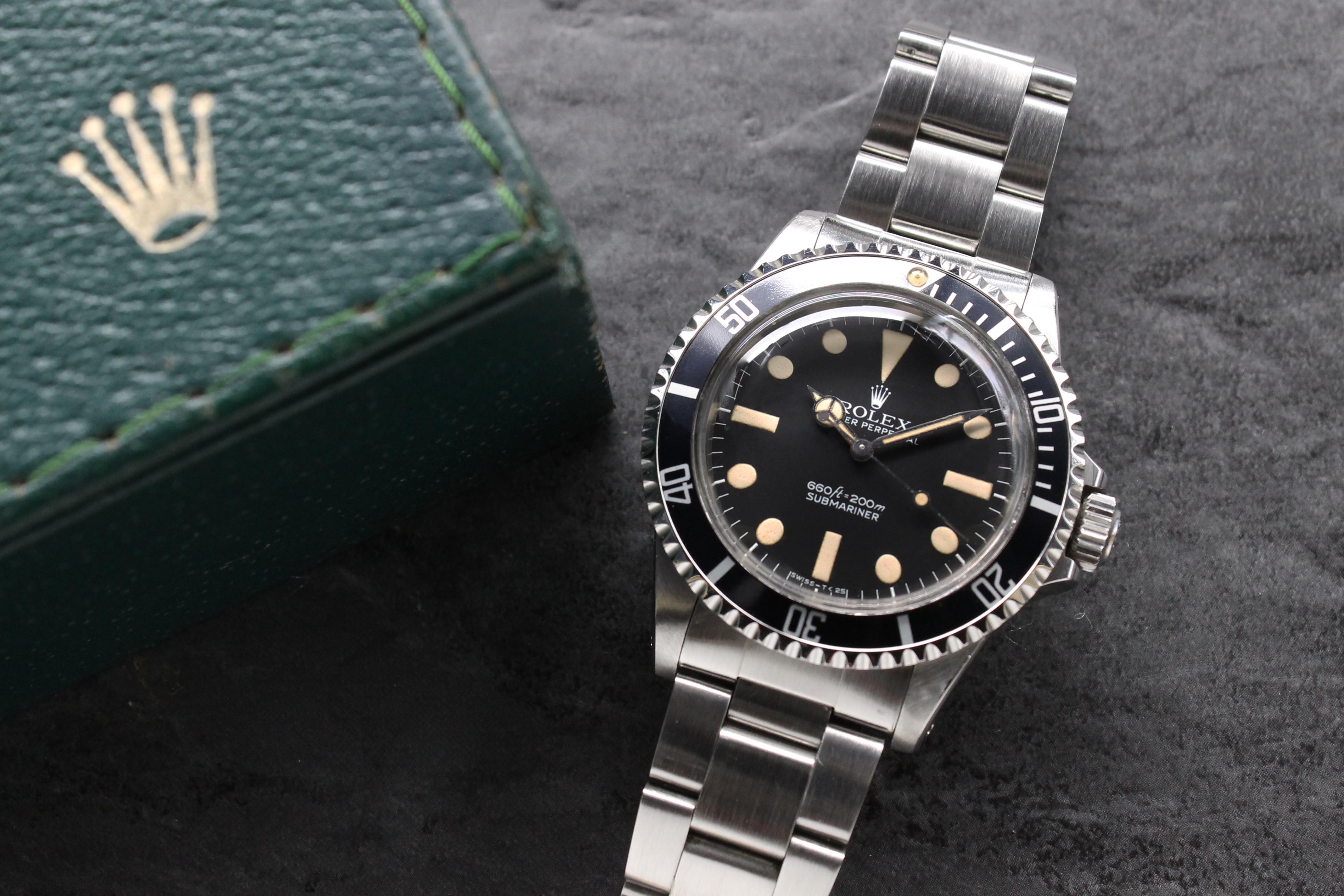 1979 Rolex Submariner Maxi Mk1 Dial Ref. 5513 (with Box & Carton)