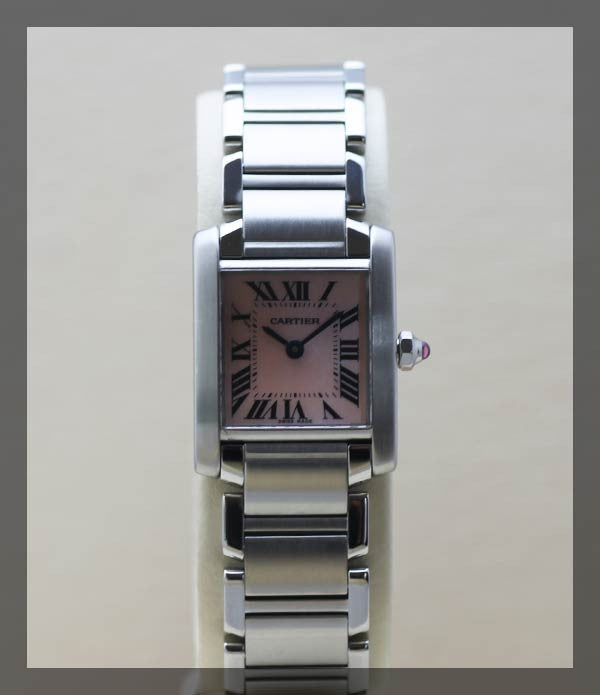 Cartier Tank Francaise Mother of Pearl (2.1.248) - Momentum Dubai