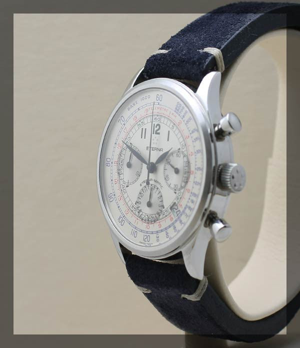 1990s - Eterna Pulsometre 1942 Chronograph - Momentum Dubai