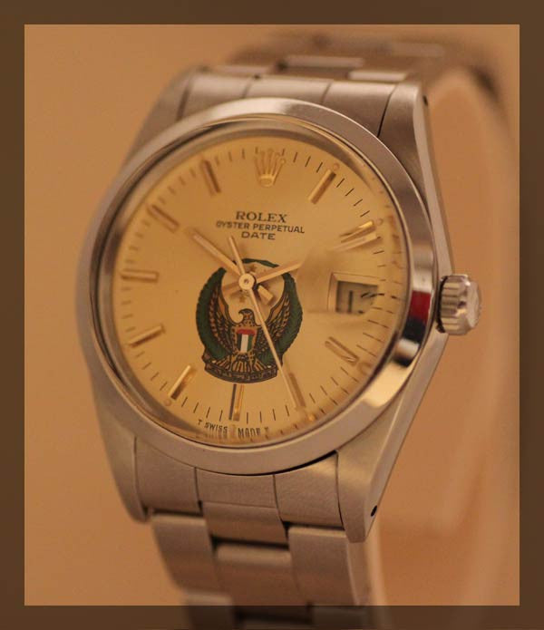 Rolex Oyster Perpetual Date UAE (1.1.129) - Momentum Dubai