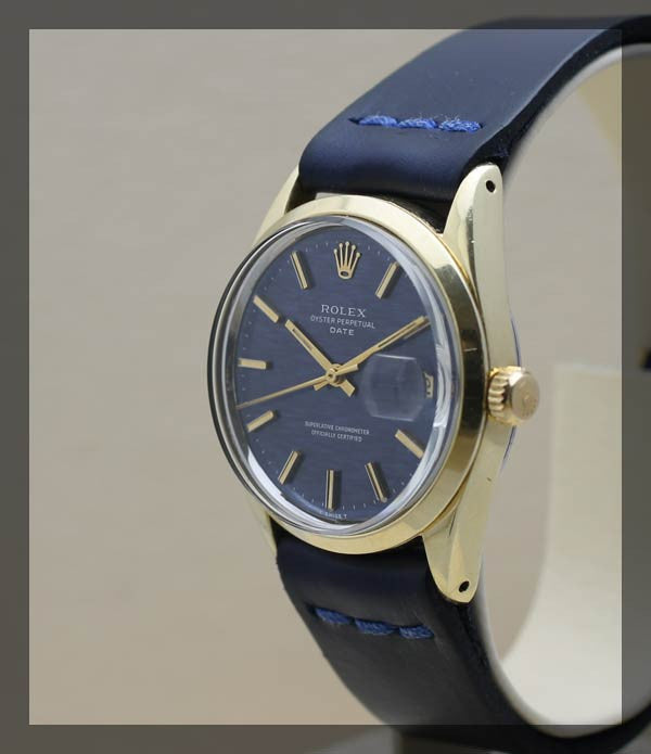 Rolex Oyster Perpetual Date (blue) (3.1.394) - Momentum Dubai