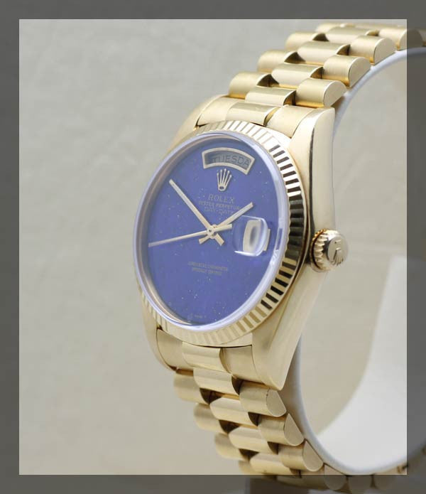 Rolex Day Date Lapis dial (3.1.364) - Momentum Dubai