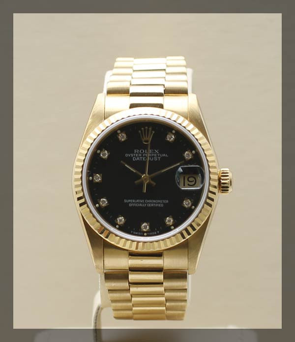 Rolex Datejust Medium 18k (3.1.398) - Momentum Dubai